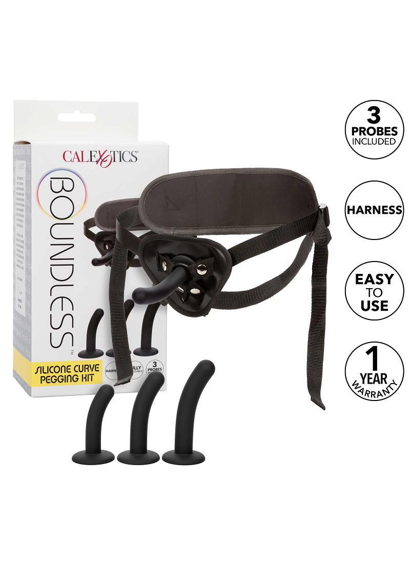 Imbracatura Strapon per donna con kit Plug